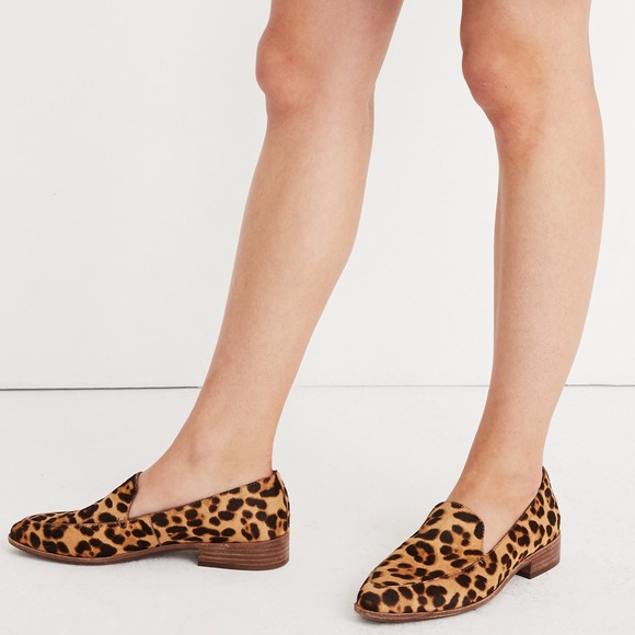 Madewell Shoes - NIB Madewell Frances Loafer in Leopard Calf Hair